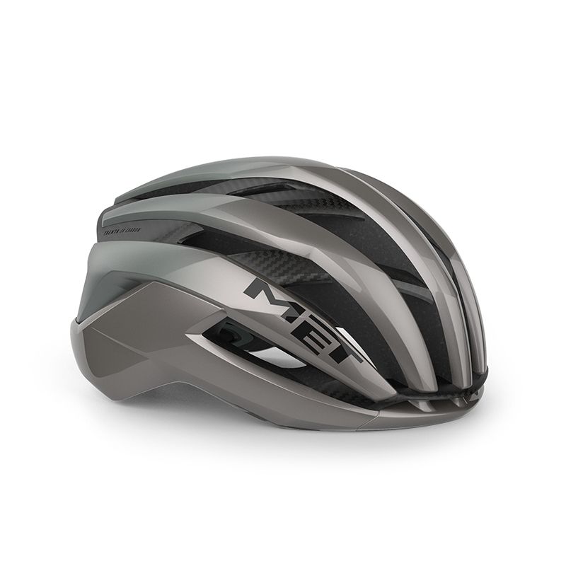 Casco Met Trenta 3K Carbon Gris Opalo Brillo 2026