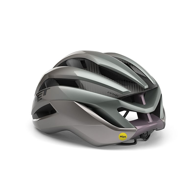 Casco Met Trenta 3K Carbon Gris Opalo Brillo 2026 - Imagen 3